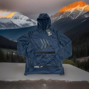 Gillz Fishing‎ Elite Series UV Long Sleeve Hoodie Blue Size Large NWT